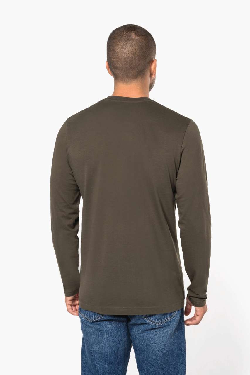KA358 - MEN'S LONG-SLEEVED V-NECK T-SHIRT