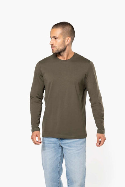 KA359 - MEN'S LONG-SLEEVED CREW NECK T-SHIRT – Mărimi L, XL