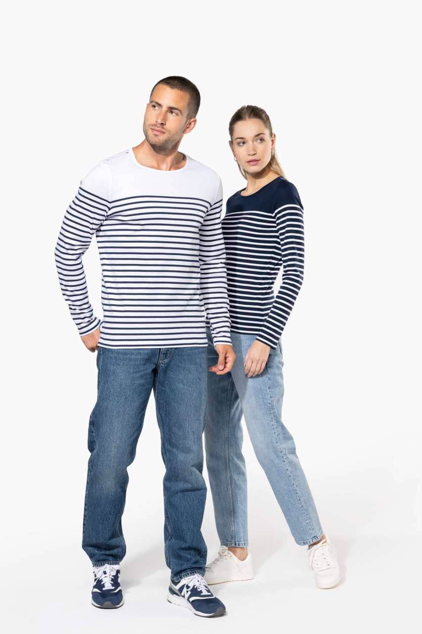 KA366 - MEN’S LONG-SLEEVED BRETON STRIPE TOP