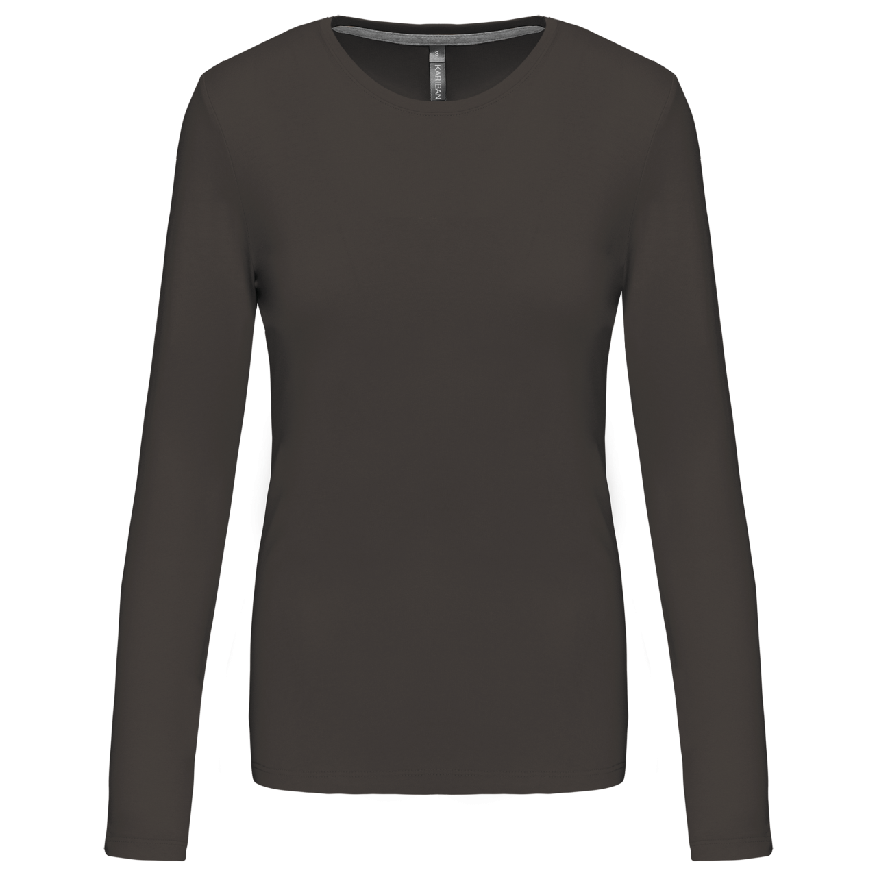 KA383 - LADIES' LONG-SLEEVED CREW NECK T-SHIRT