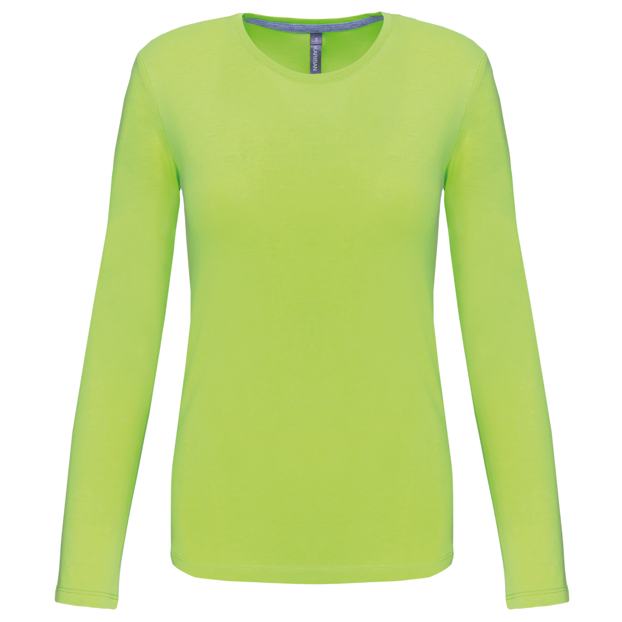 KA383 - LADIES' LONG-SLEEVED CREW NECK T-SHIRT