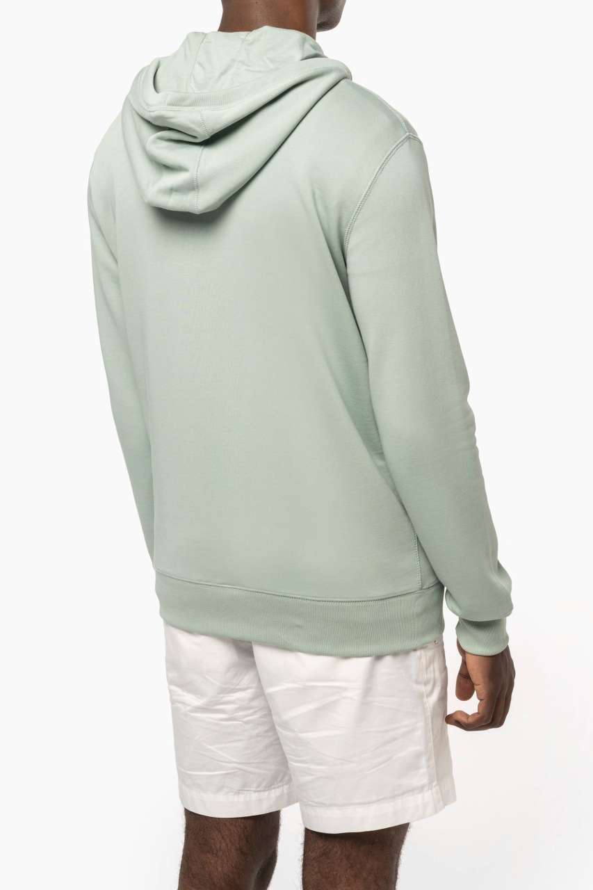 KA4008 - UNISEX ECO-FRIENDLY FRENCH TERRY ZIPPED HOODED SWEATSHIRT