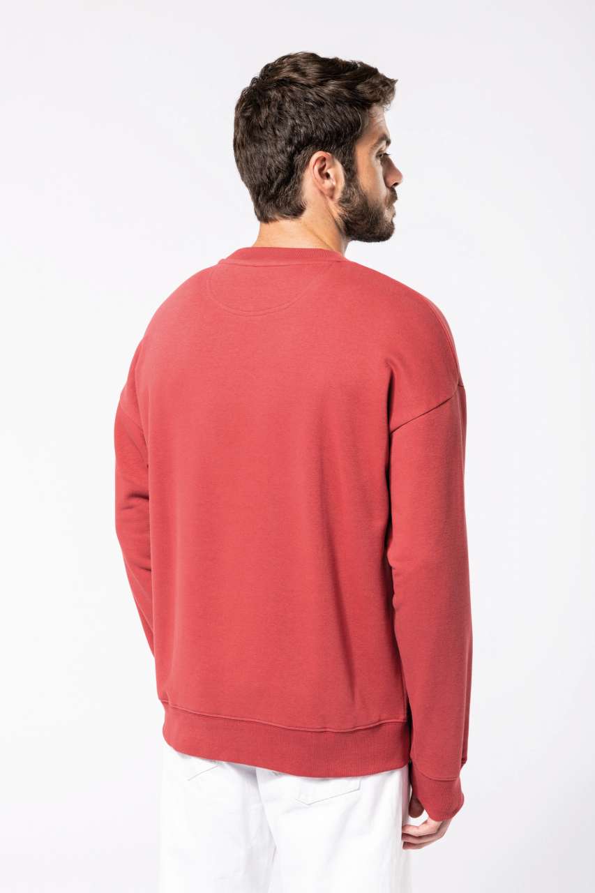 KA4032 - UNISEX OVERSIZED ECO-FRIENDLY CREW NECK SWEATSHIRT