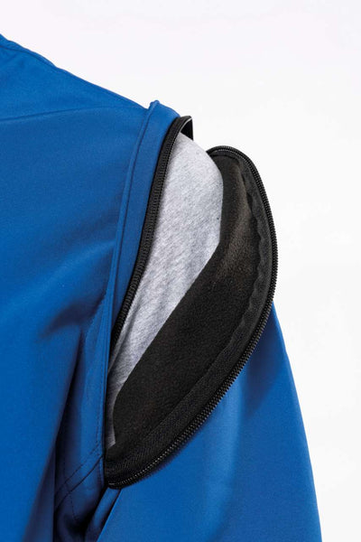KA422 - UNISEX 3-LAYER SOFTSHELL HOODED JACKET WITH REMOVABLE SLEEVES