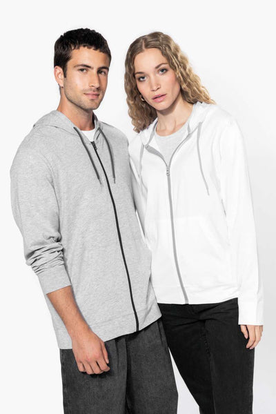 KA438 - LIGHTWEIGHT COTTON HOODED SWEATSHIRT