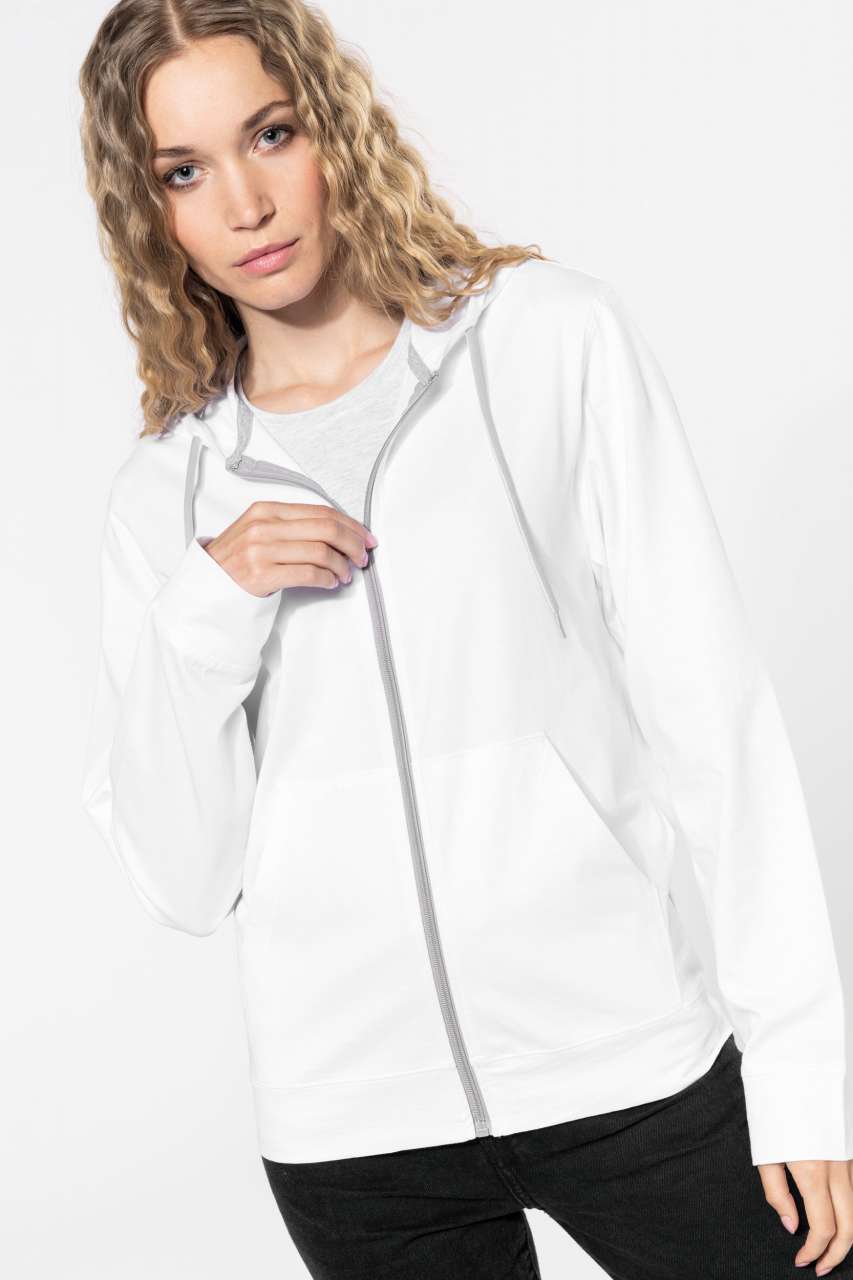 KA438 - LIGHTWEIGHT COTTON HOODED SWEATSHIRT