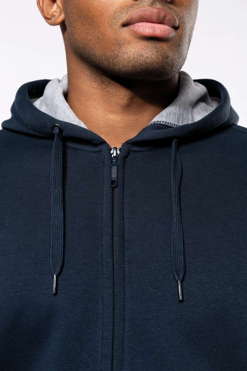 KA444 - FULL ZIP HOODED SWEATSHIRT