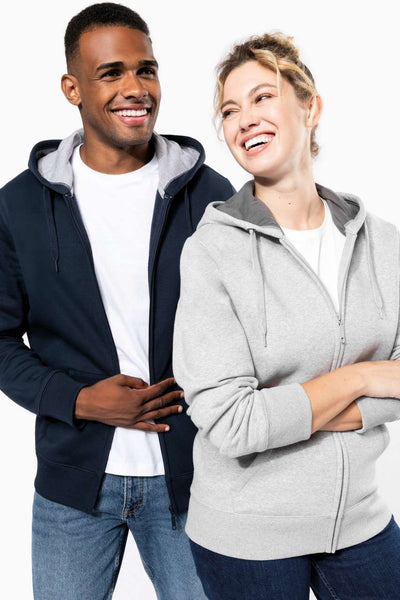 KA444 - FULL ZIP HOODED SWEATSHIRT