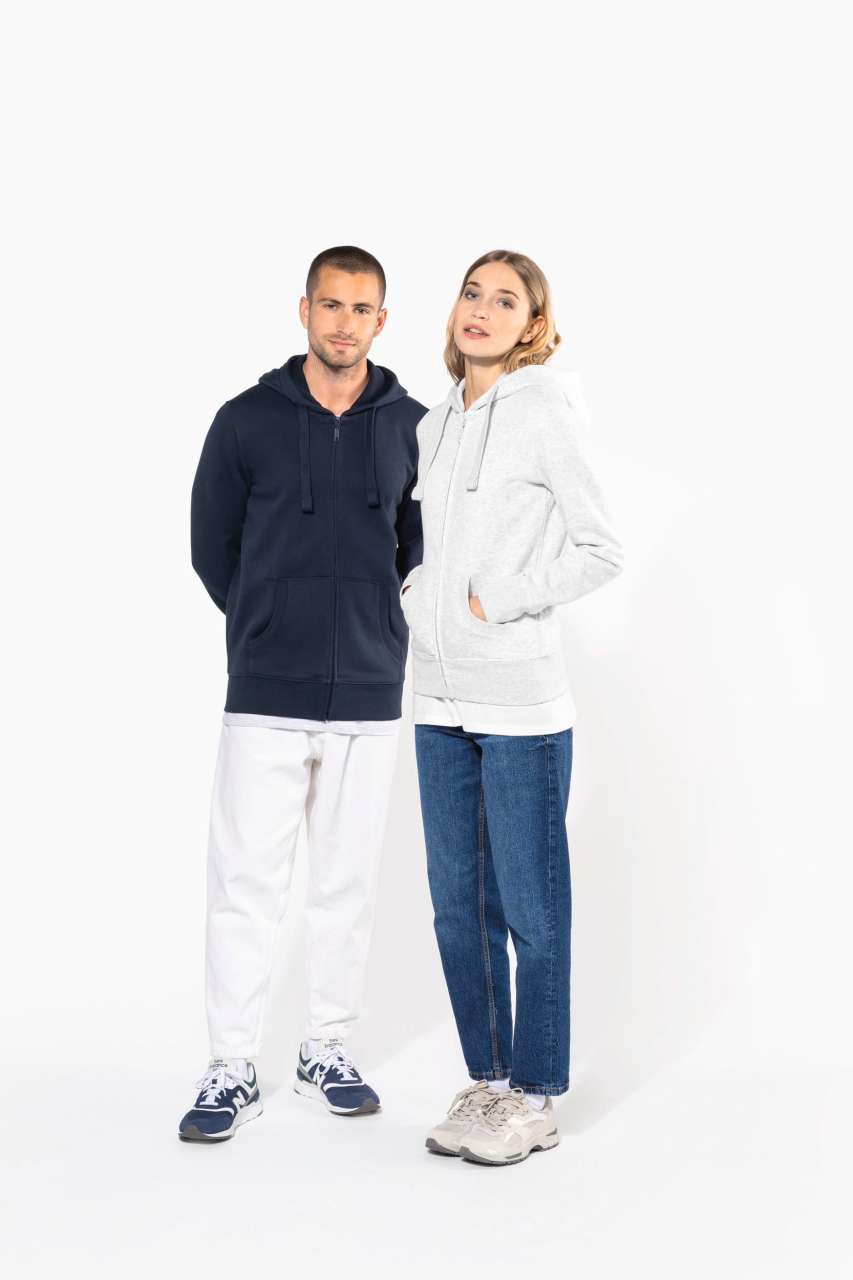 KA454 - MEN'S FULL ZIP HOODED SWEATSHIRT