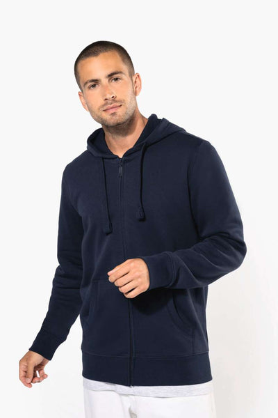 KA454 - MEN'S FULL ZIP HOODED SWEATSHIRT