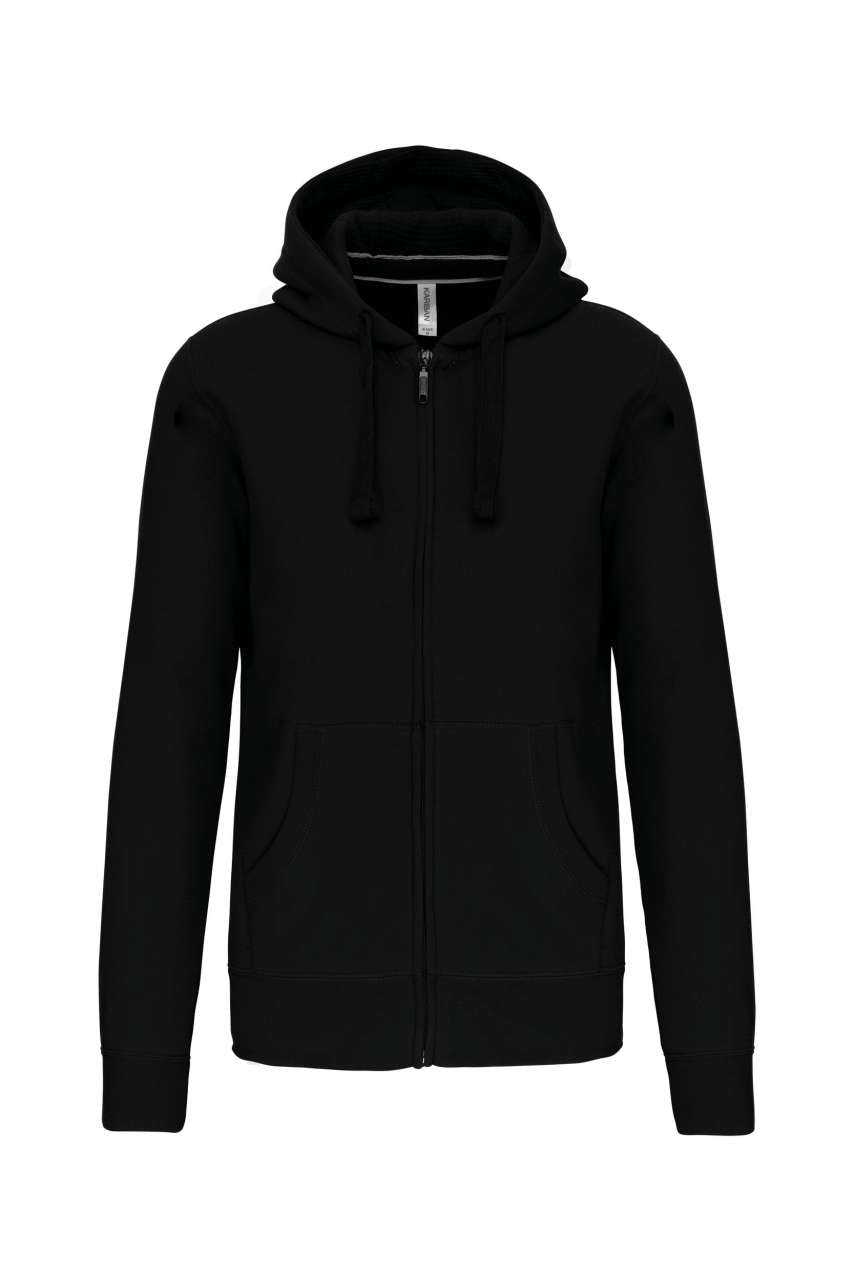 KA454 - MEN'S FULL ZIP HOODED SWEATSHIRT