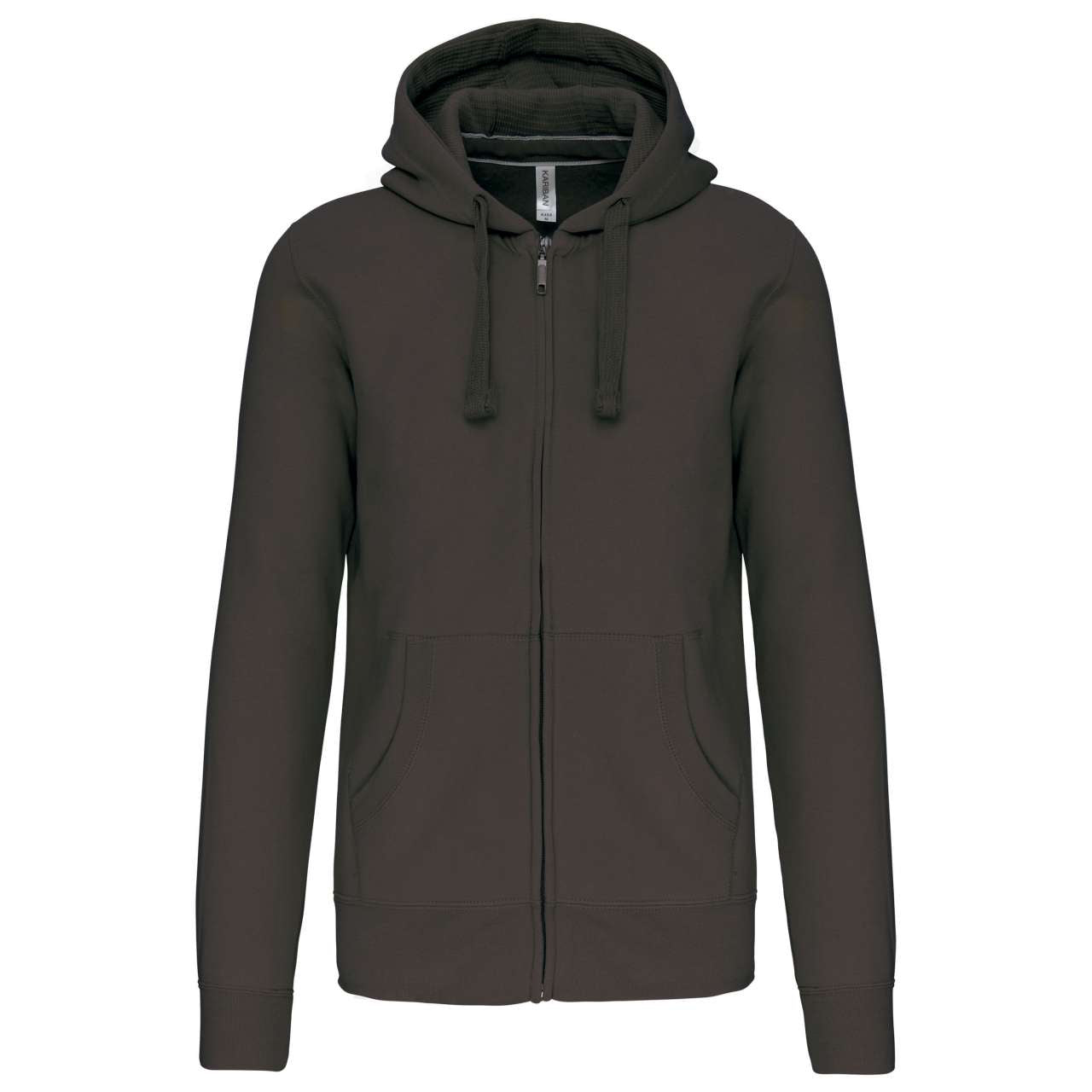 KA454 - MEN'S FULL ZIP HOODED SWEATSHIRT