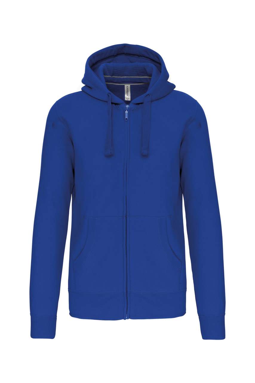 KA454 - MEN'S FULL ZIP HOODED SWEATSHIRT