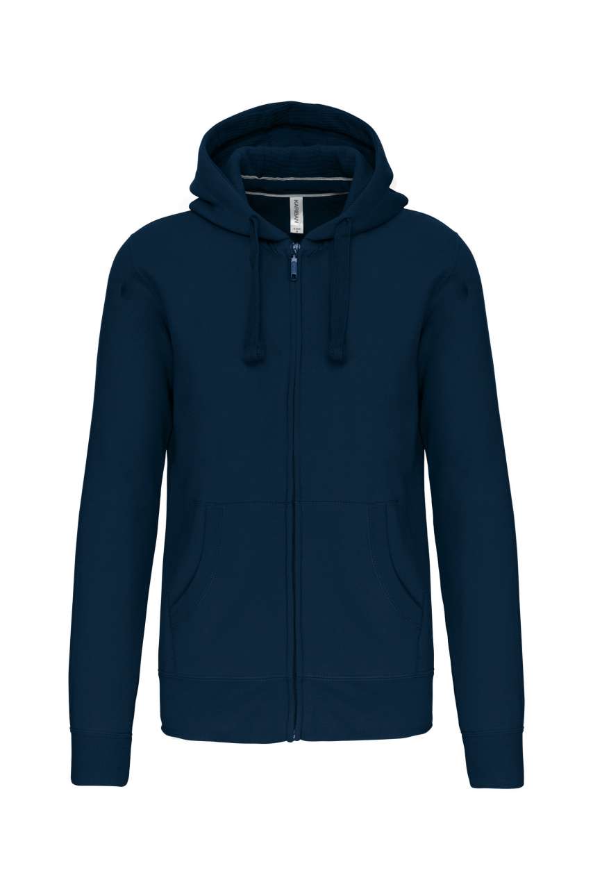 KA454 - MEN'S FULL ZIP HOODED SWEATSHIRT