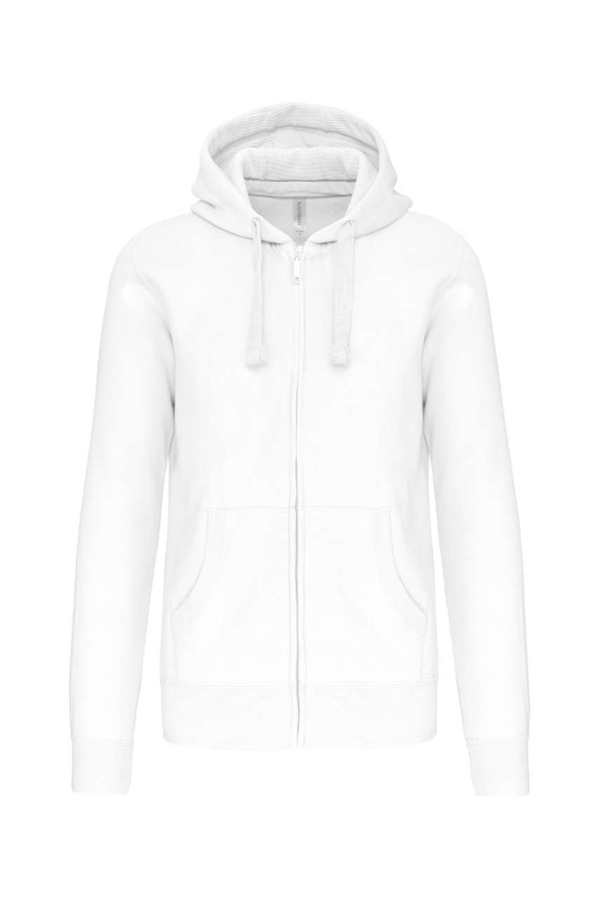 KA454 - MEN'S FULL ZIP HOODED SWEATSHIRT