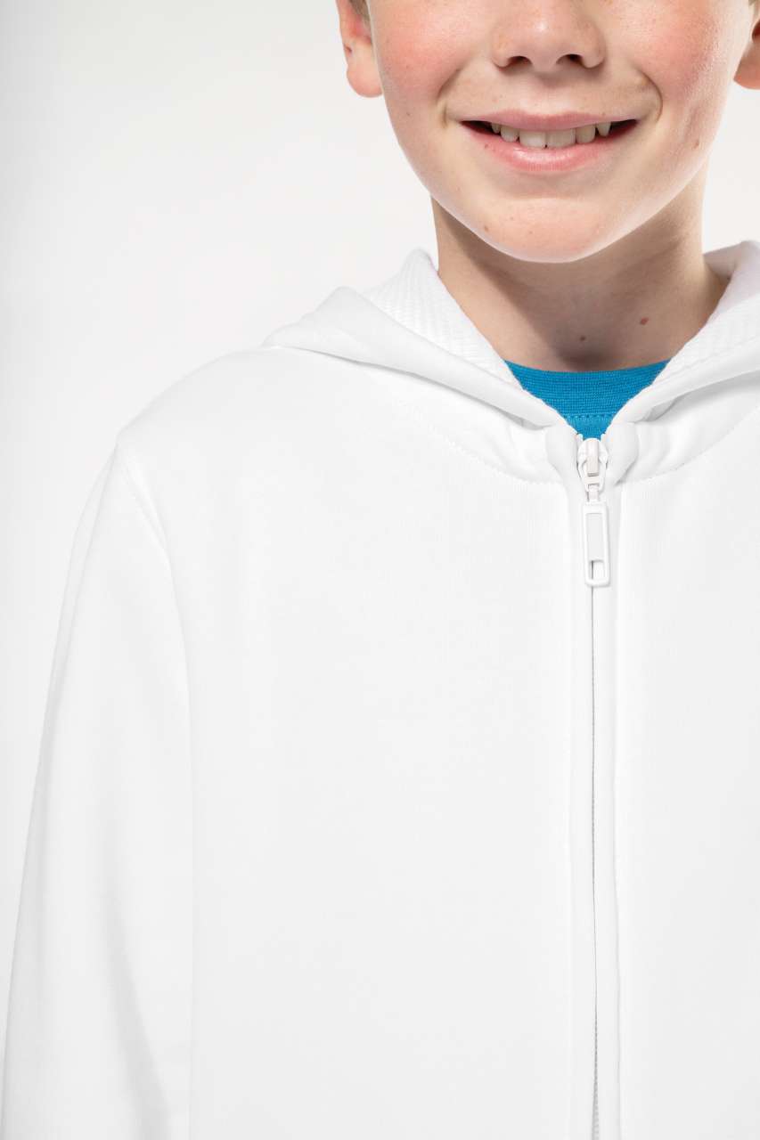 KA455 - KIDS FULL ZIP HOODED SWEATSHIRT