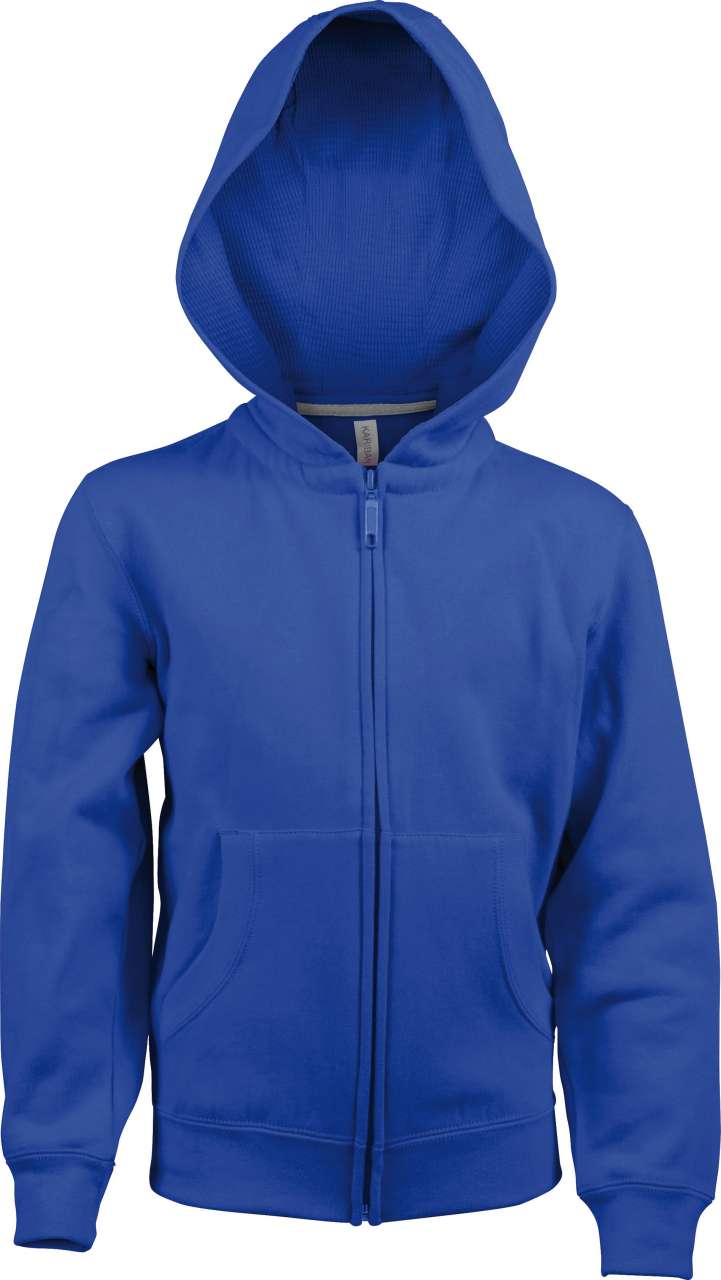 KA455 - KIDS FULL ZIP HOODED SWEATSHIRT