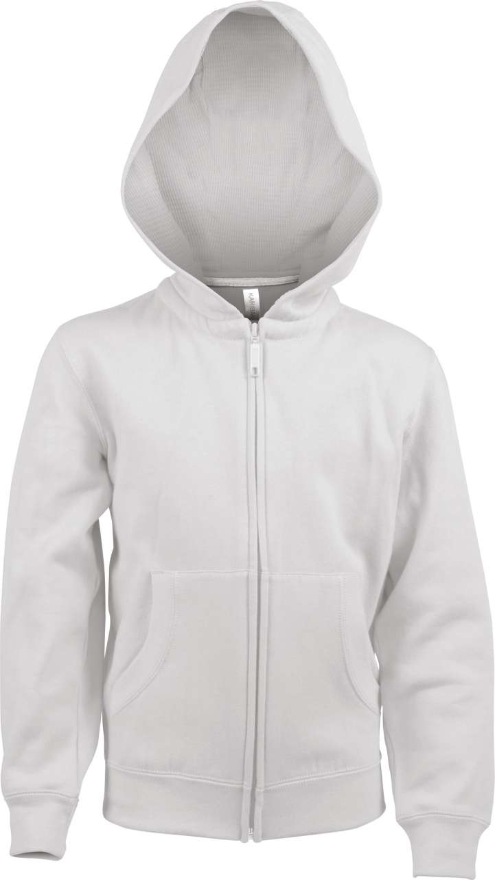 KA455 - KIDS FULL ZIP HOODED SWEATSHIRT