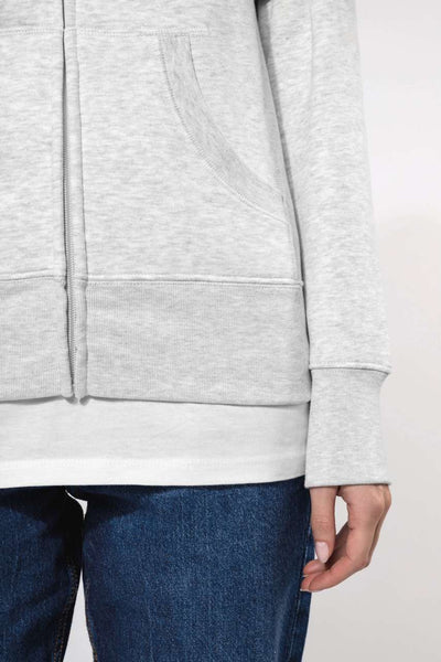 KA464 - LADIES' FULL ZIP HOODED SWEATSHIRT