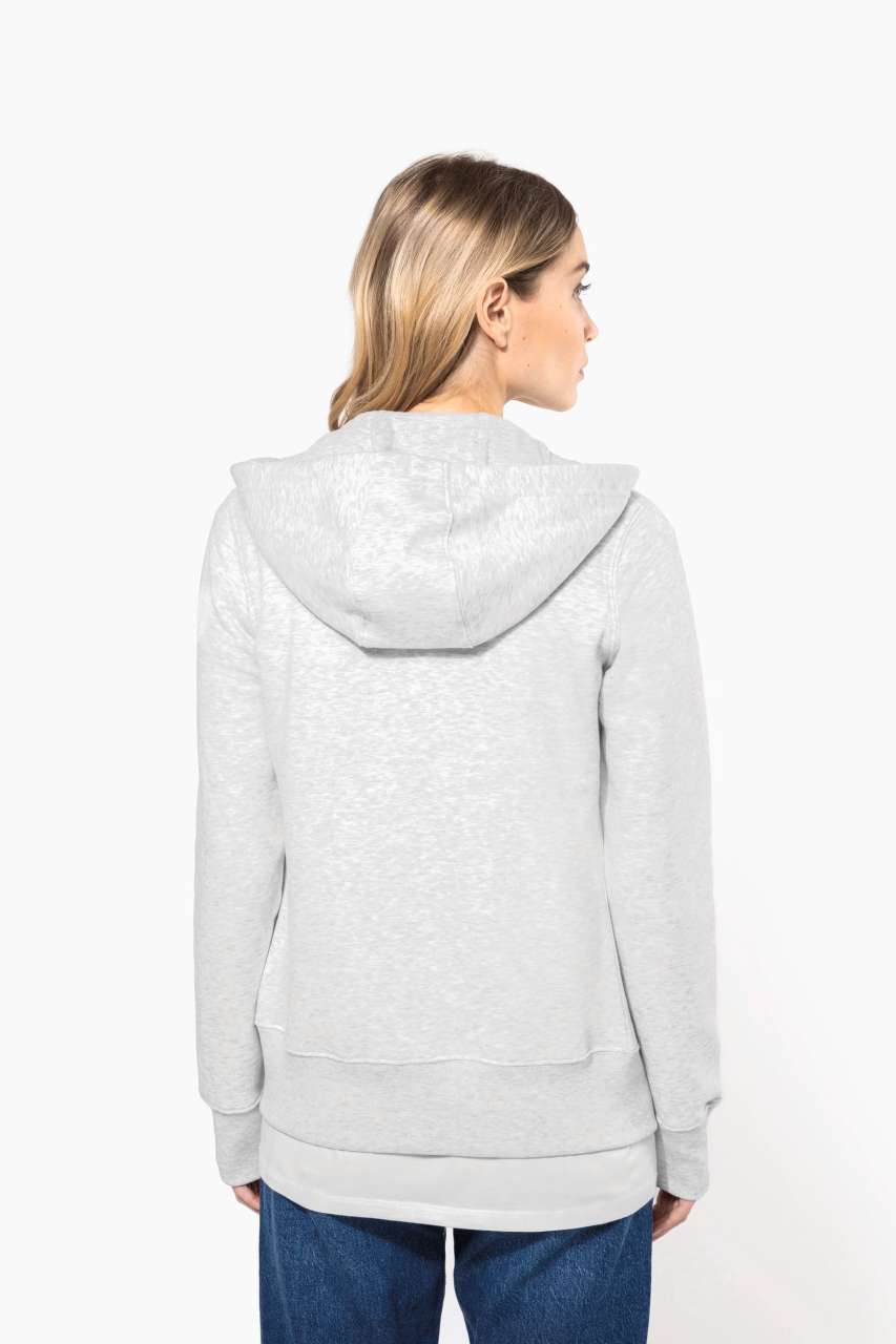KA464 - LADIES' FULL ZIP HOODED SWEATSHIRT