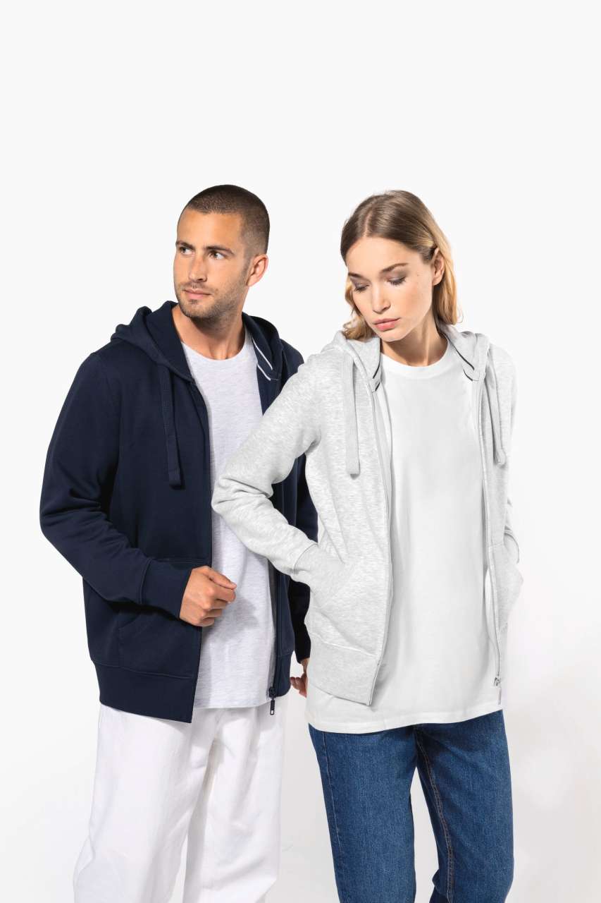 KA464 - LADIES' FULL ZIP HOODED SWEATSHIRT