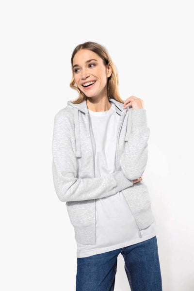 KA464 - LADIES' FULL ZIP HOODED SWEATSHIRT