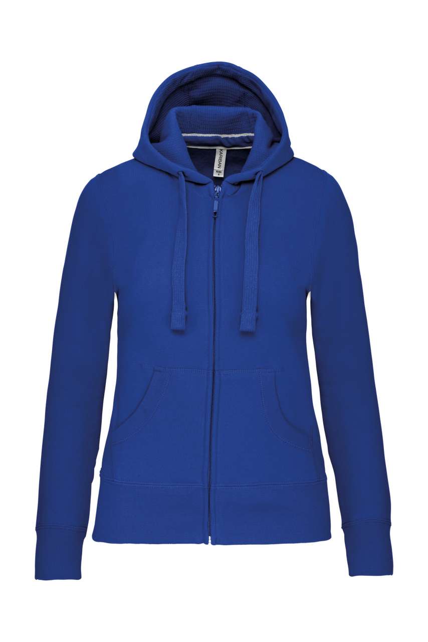 KA464 - LADIES' FULL ZIP HOODED SWEATSHIRT