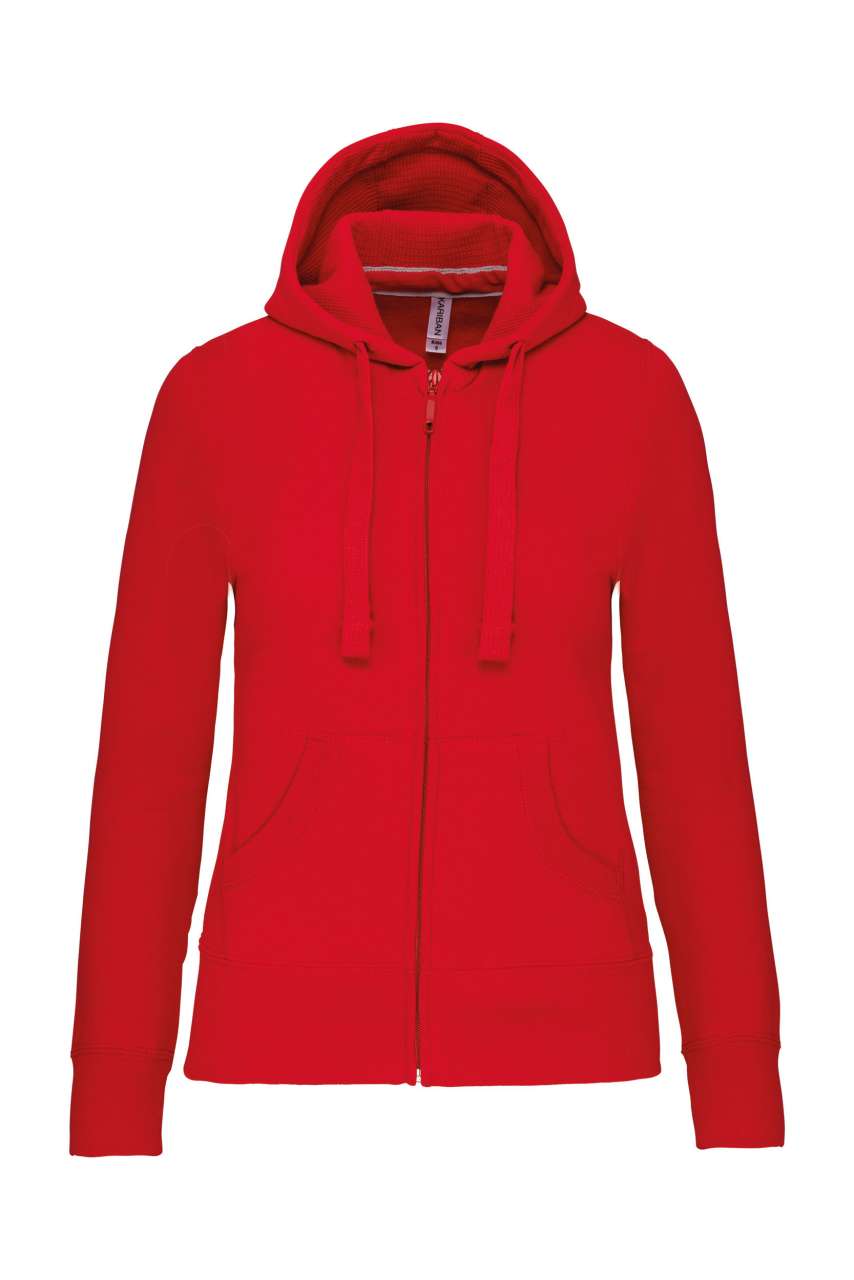 KA464 - LADIES' FULL ZIP HOODED SWEATSHIRT
