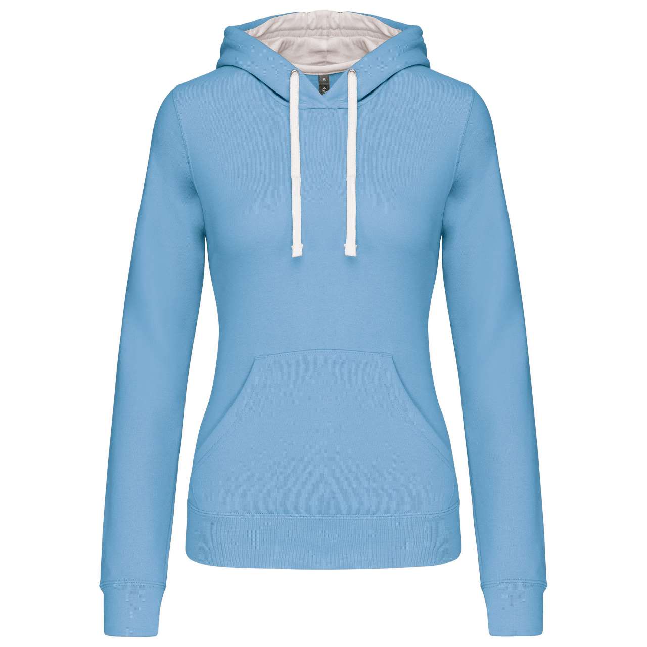 KA465 - LADIES’ CONTRAST HOODED SWEATSHIRT – Mărimi 2XL, XS, S, M, L