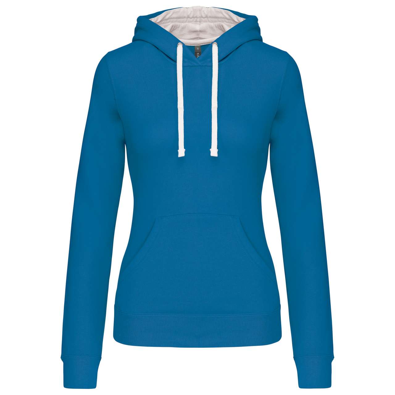 KA465 - LADIES’ CONTRAST HOODED SWEATSHIRT – Mărimi 2XL, XS, S, M, L