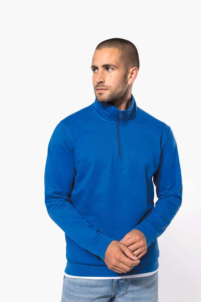 KA478 - ZIP NECK SWEATSHIRT