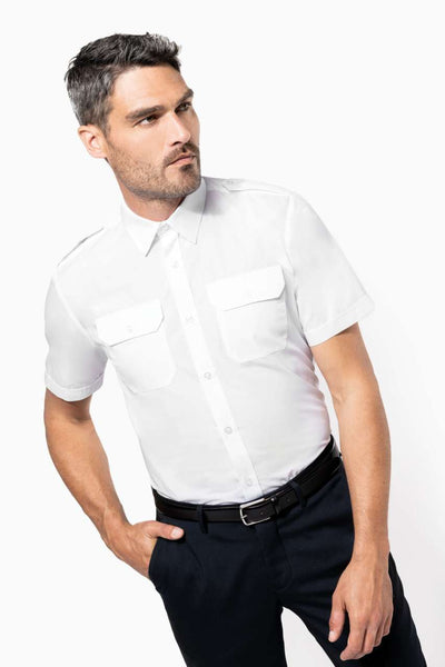 KA503 - MEN'S SHORT-SLEEVED PILOT SHIRT