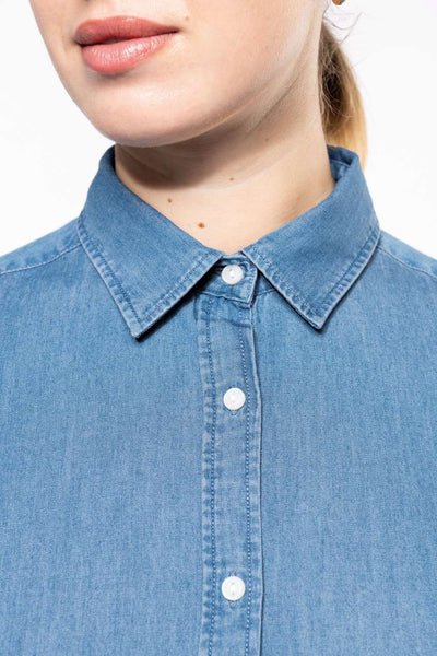 KA509 - LADIES’ DENIM SHIRT