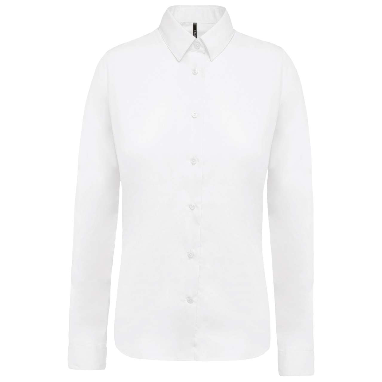 KA510 - LADIES’ LONG-SLEEVED COTTON POPLIN SHIRT