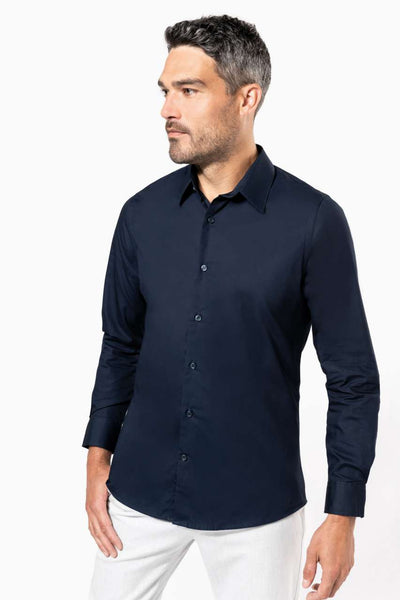 KA513 - MEN’S LONG-SLEEVED COTTON POPLIN SHIRT