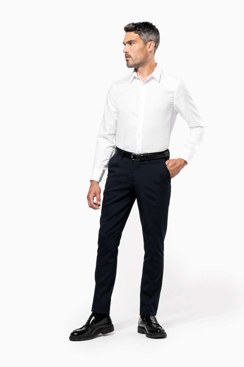 KA522 - MEN'S FITTED LONG-SLEEVED NON-IRON SHIRT