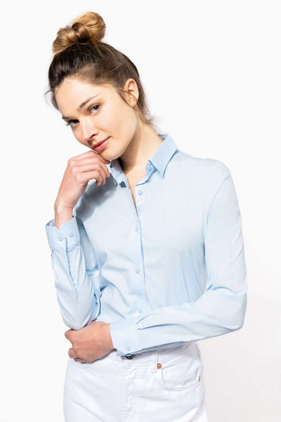 KA530 - LADIES' LONG-SLEEVED STRETCH SHIRT