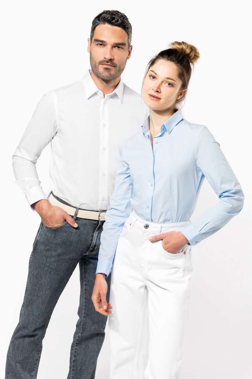 KA530 - LADIES' LONG-SLEEVED STRETCH SHIRT