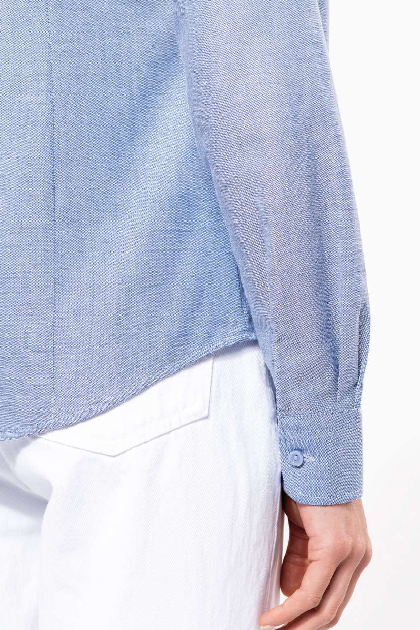 KA534 - LADIES' LONG-SLEEVED OXFORD SHIRT