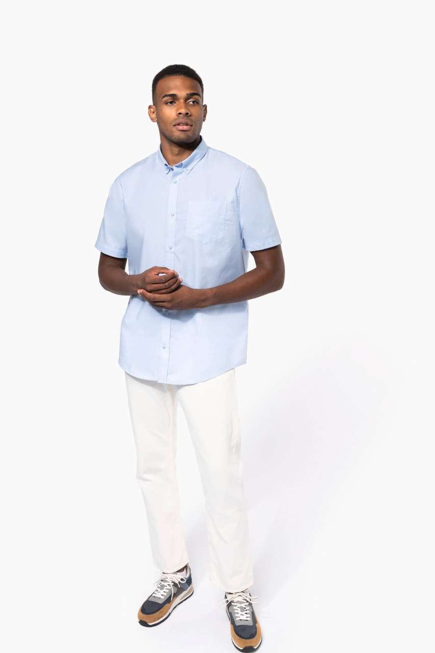 KA535 - MEN'S SHORT-SLEEVED OXFORD SHIRT