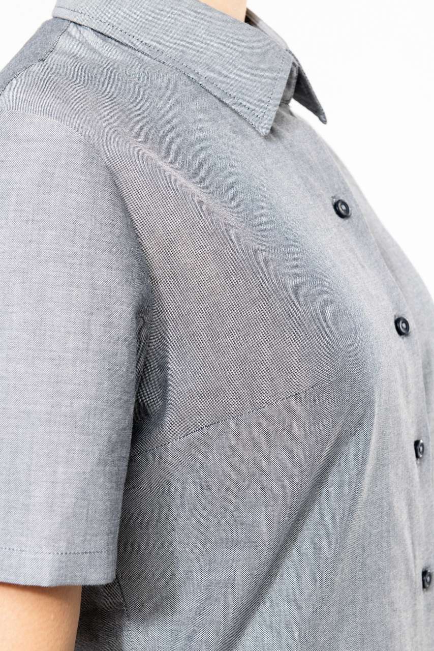 KA536 - LADIES' SHORT-SLEEVED OXFORD SHIRT