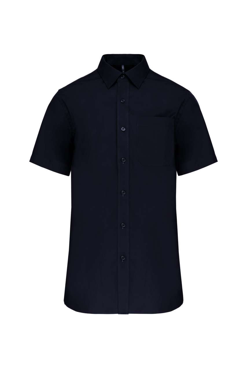 KA543 - MEN'S SHORT-SLEEVED COTTON POPLIN SHIRT