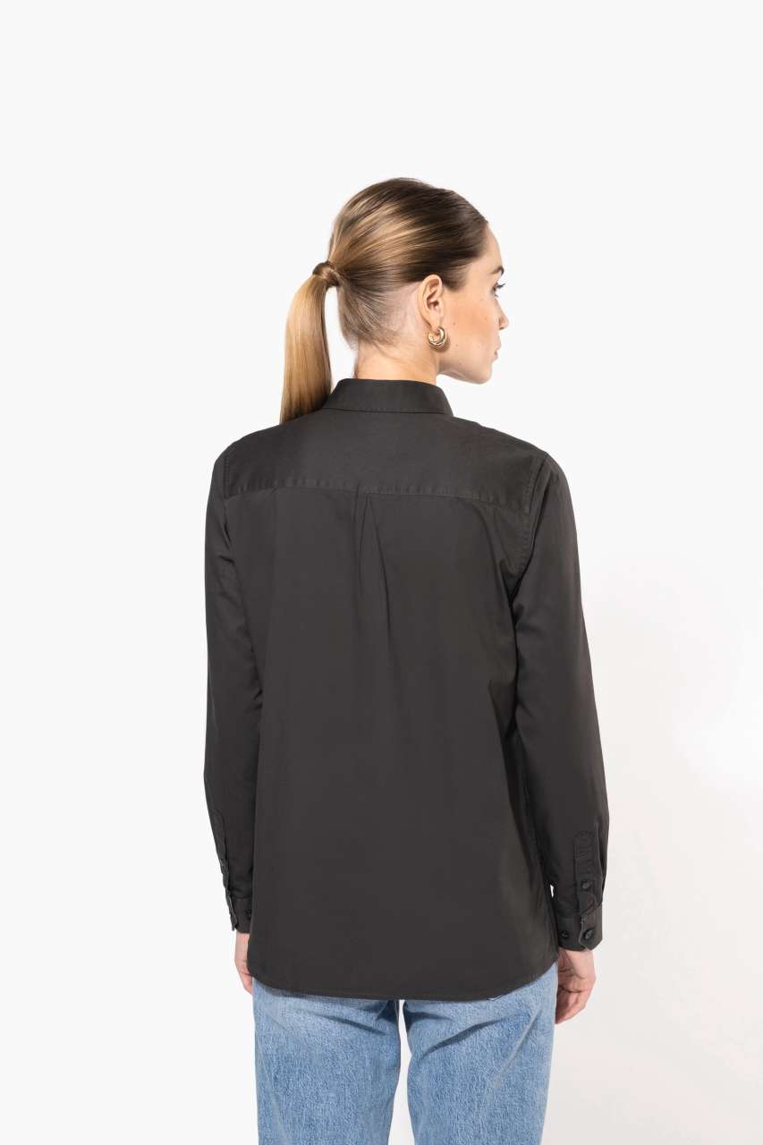 KA585 - LADIES’ NEVADA LONG SLEEVE COTTON SHIRT
