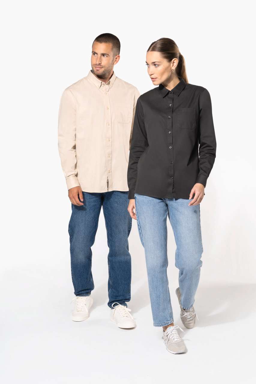 KA585 - LADIES’ NEVADA LONG SLEEVE COTTON SHIRT