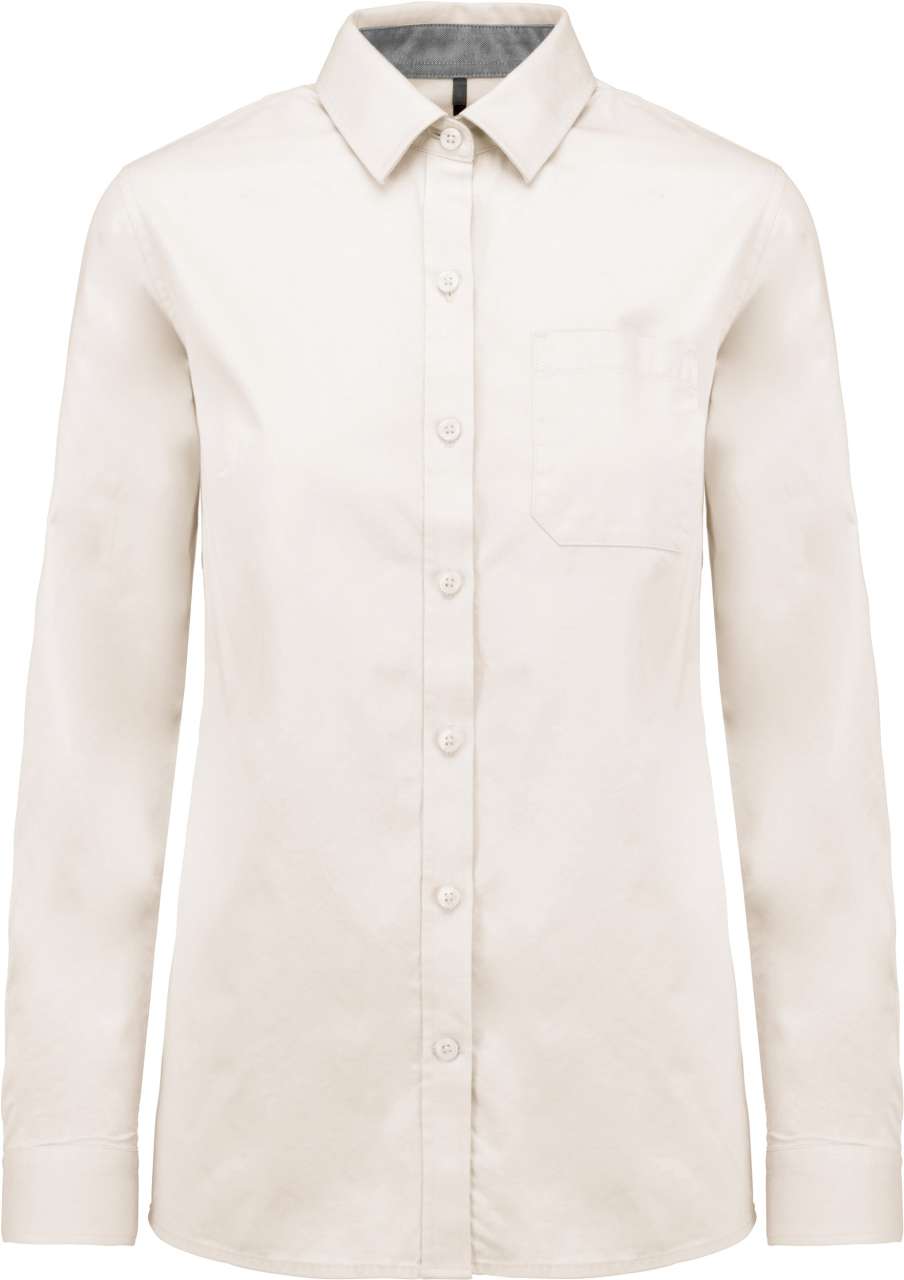 KA585 - LADIES’ NEVADA LONG SLEEVE COTTON SHIRT