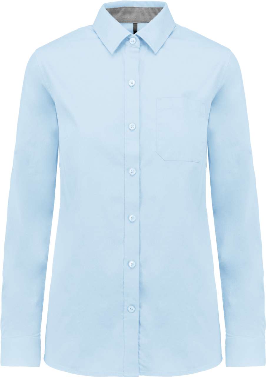KA585 - LADIES’ NEVADA LONG SLEEVE COTTON SHIRT