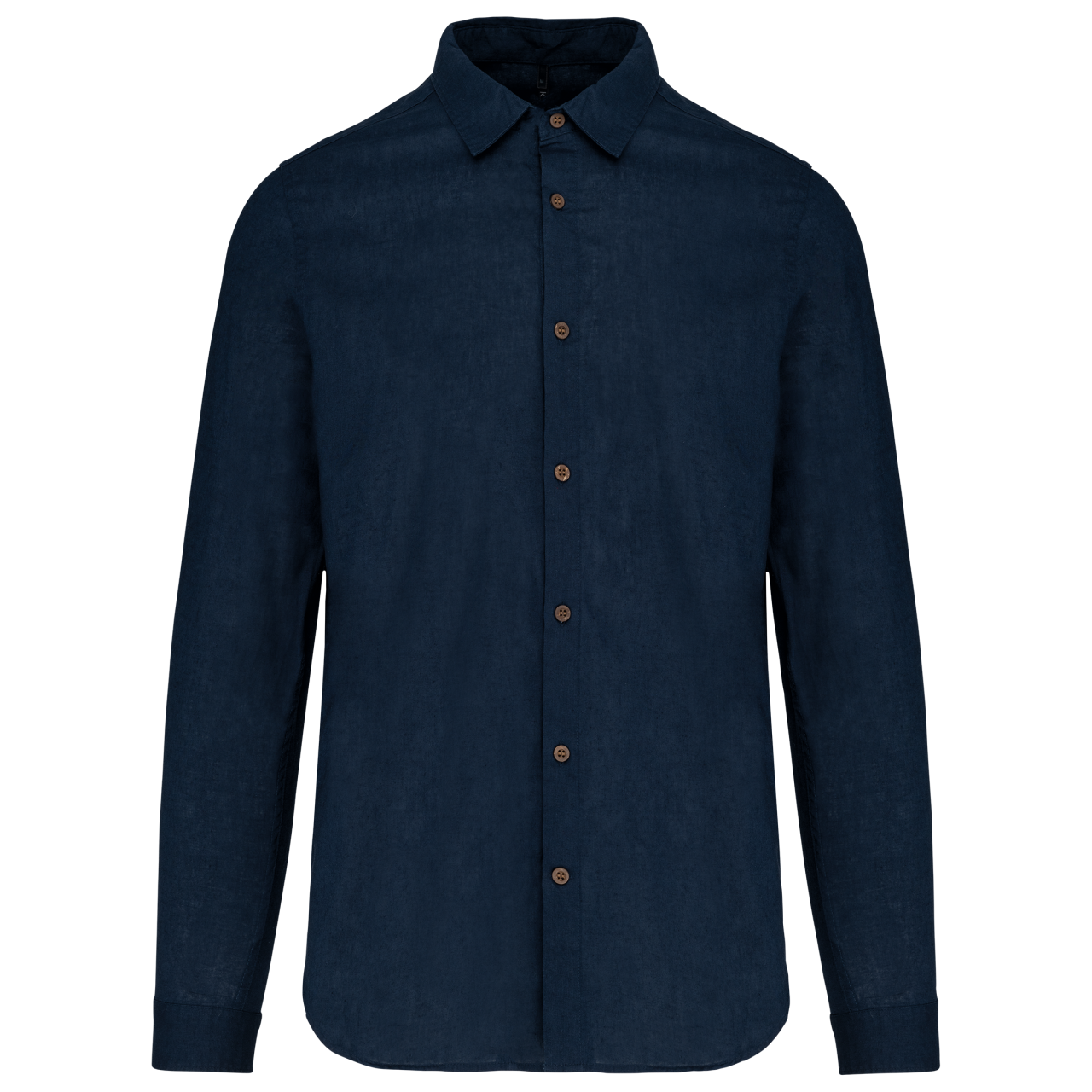 KA588 - MEN'S LONG SLEEVE LINEN AND COTTON SHIRT