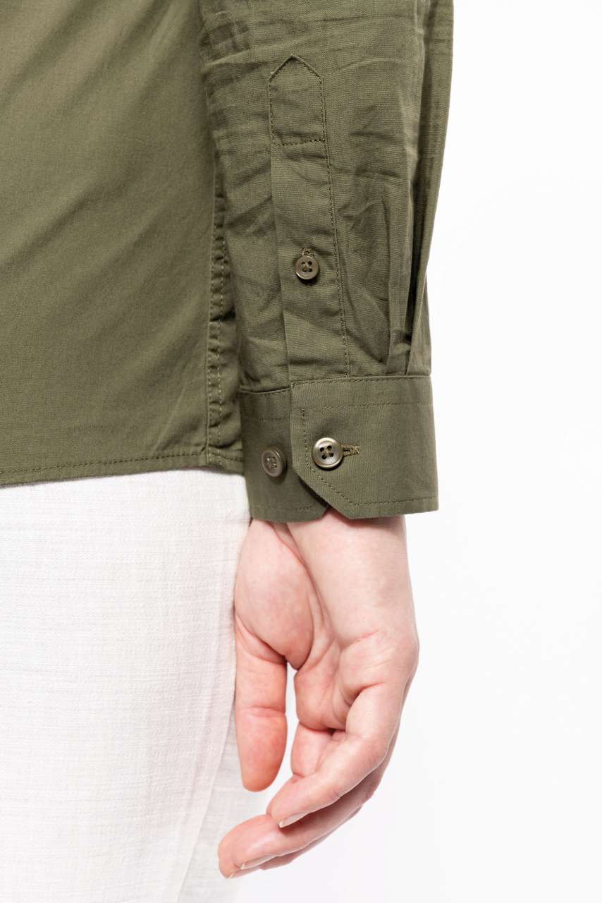 KA591 - LADIES' LONG-SLEEVED SAFARI SHIRT
