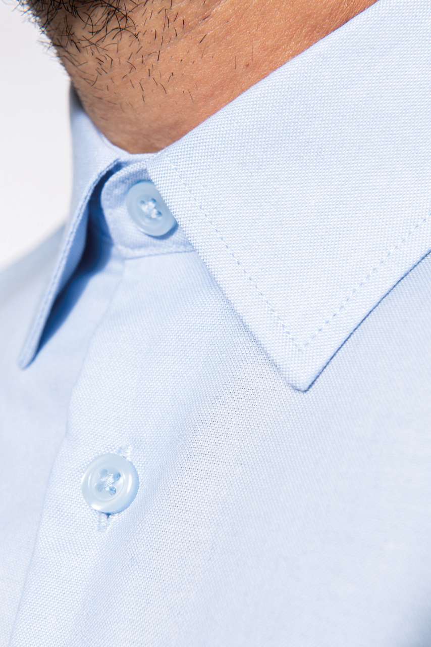 KA595 - MEN LONG-SLEEVED EASY CARE SHIRT WITHOUT POCKET