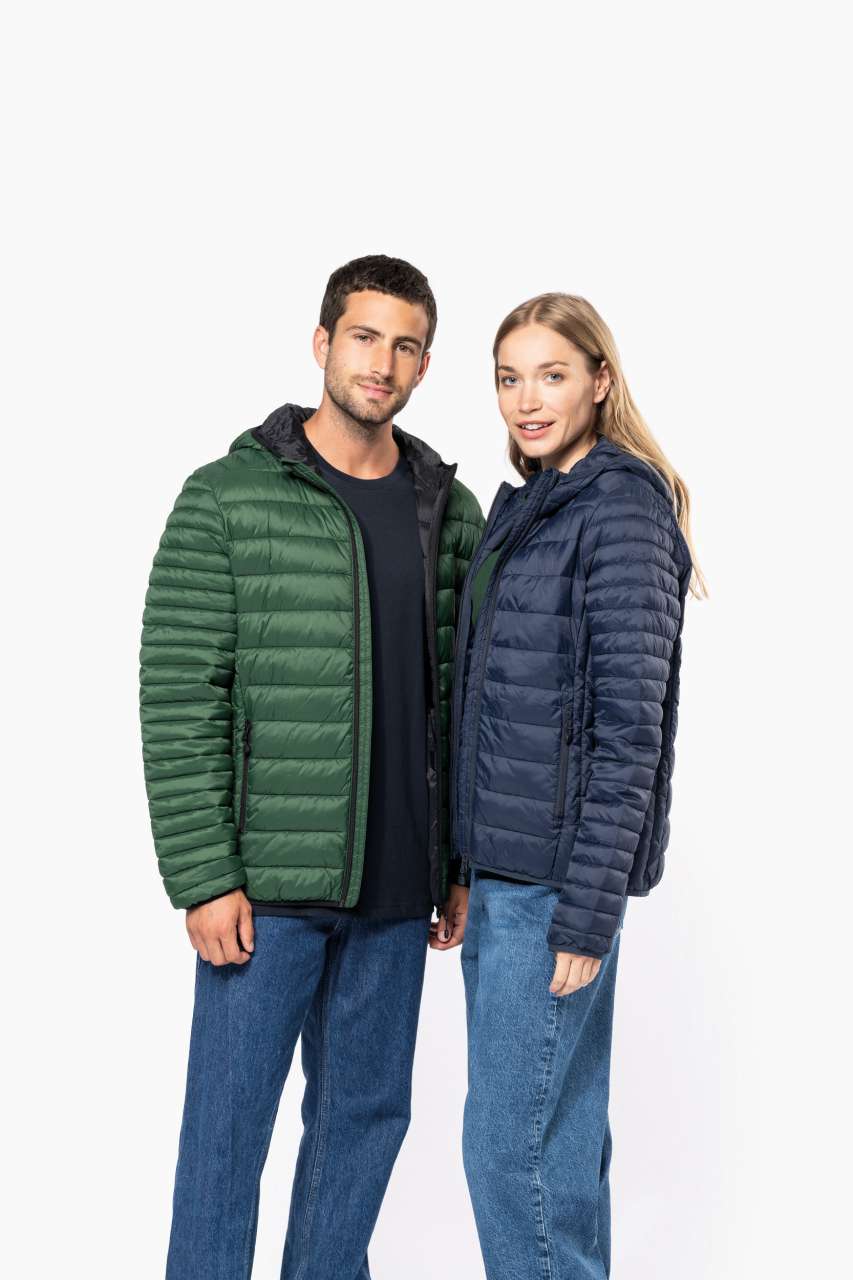 KA6110 - MEN'S LIGHTWEIGHT HOODED PADDED JACKET